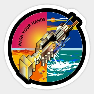 WASH YOUR HANDS Sticker